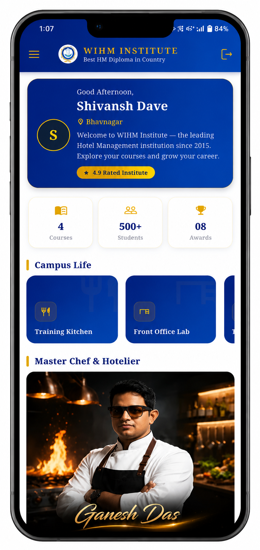 WIHM Institute App